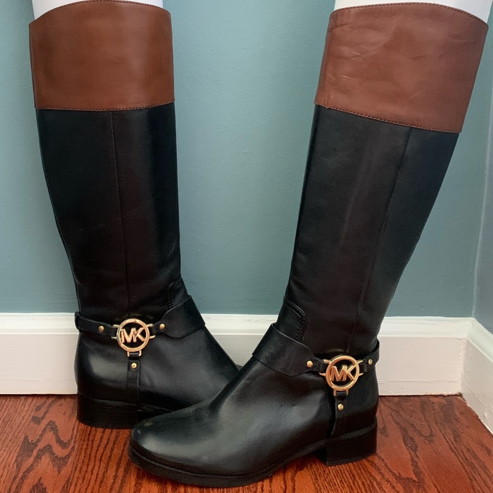 Michael Kors Leather Boots